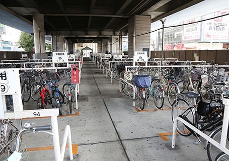 吉田駅前自転車駐車場
