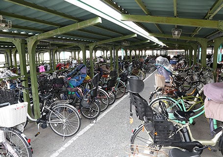瓢箪山駅前自転車駐車場