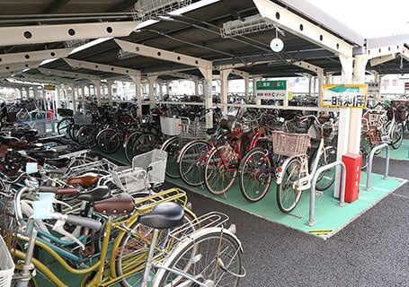 徳庵駅自転車駐車場